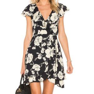 Free People Floral Wrap Dress - Size Medium